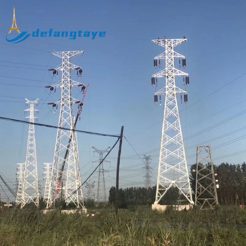 Guyed Transmission Tower