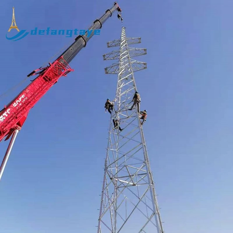 Guyed Transmission Tower factory